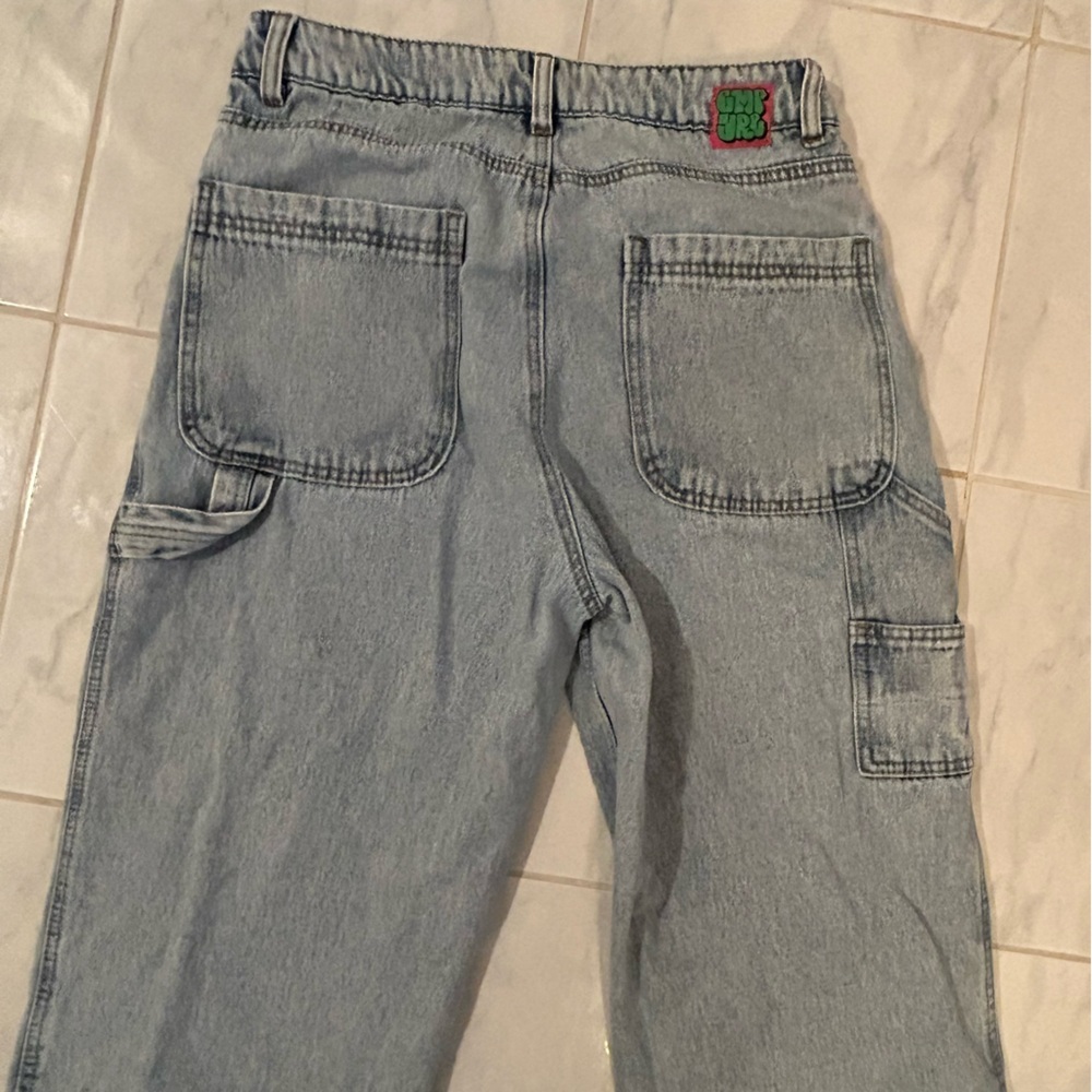 Empyre Light Blue Denim Cargo / carpenter Pants. EUC!